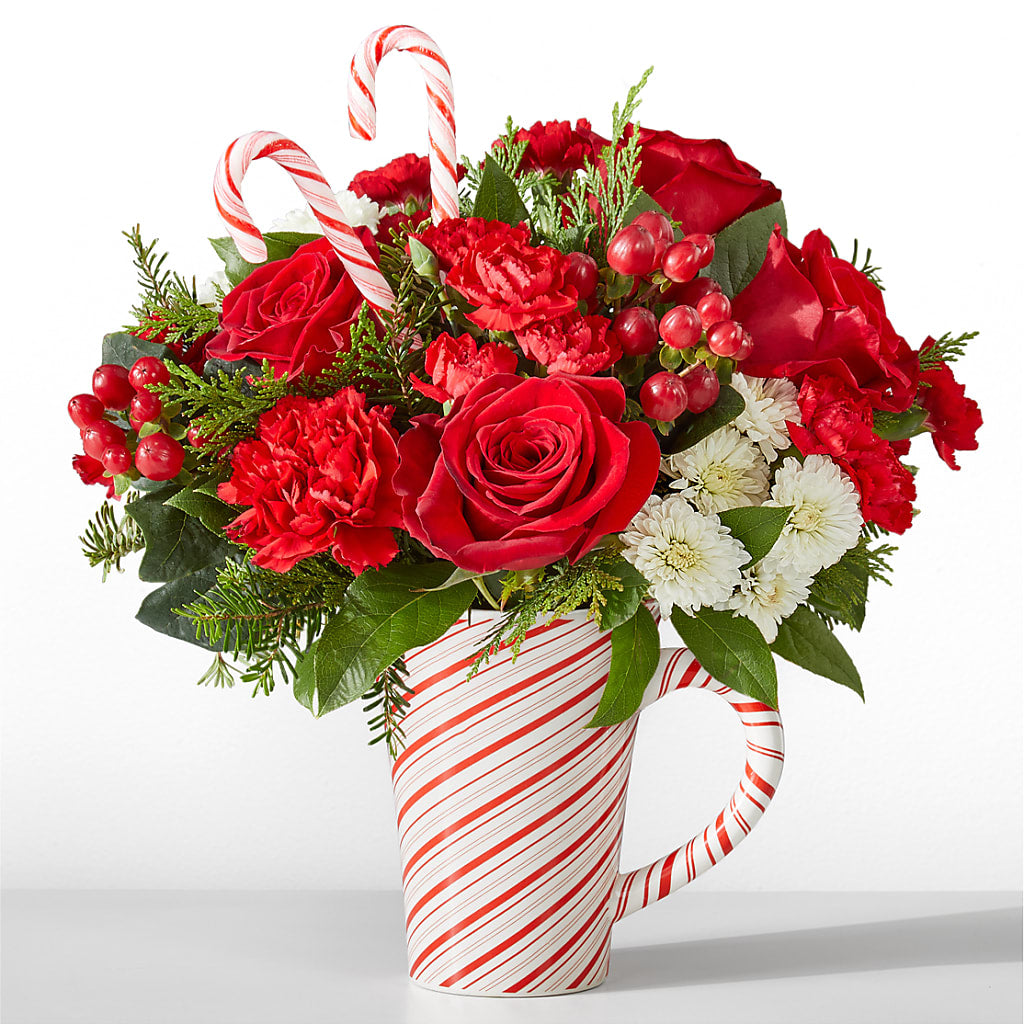 Peppermint Swirl Mug – THE CARRIAGE HOUSE FLORAL & GIFTS, Marlette MI