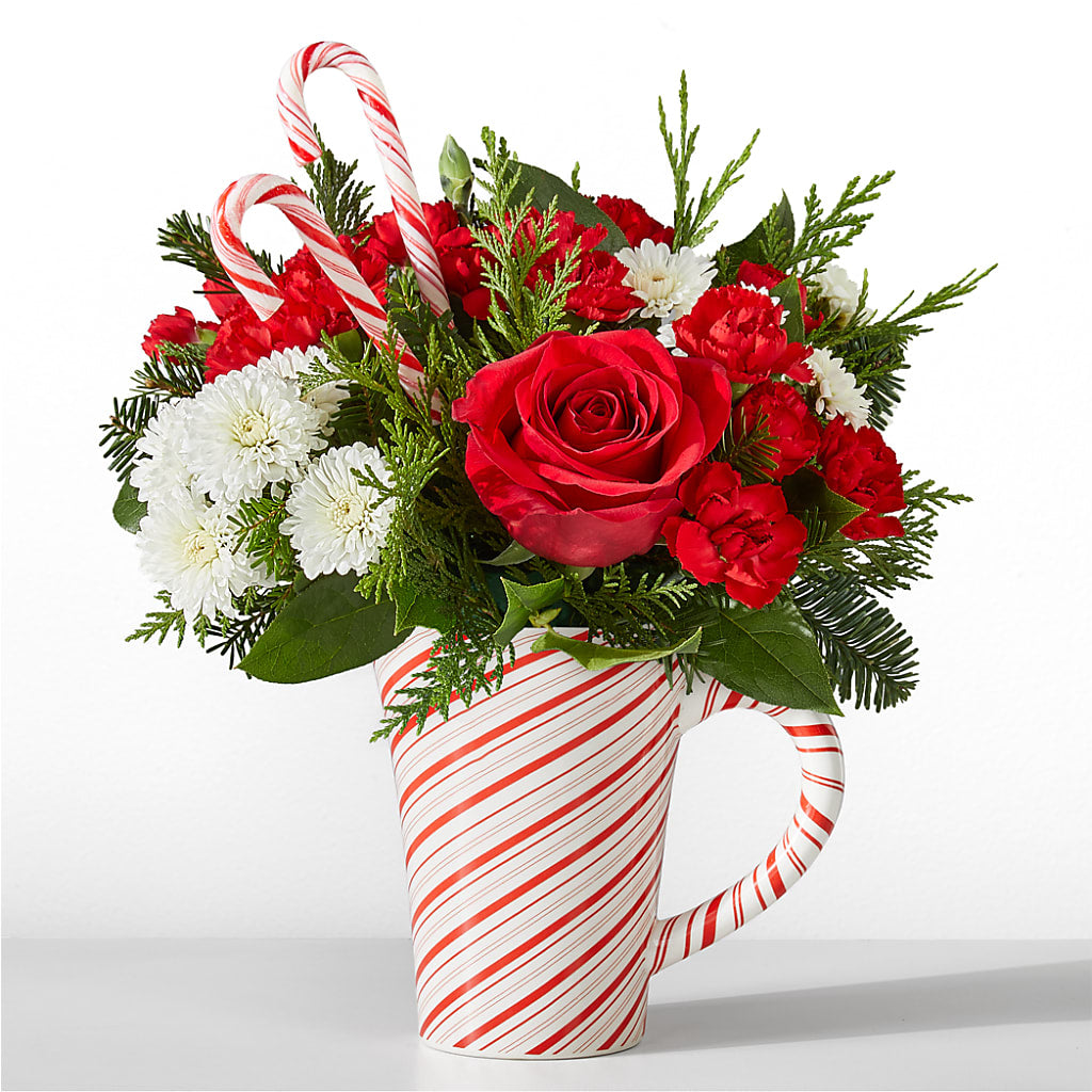 Peppermint Swirl Mug – THE CARRIAGE HOUSE FLORAL & GIFTS, Marlette MI
