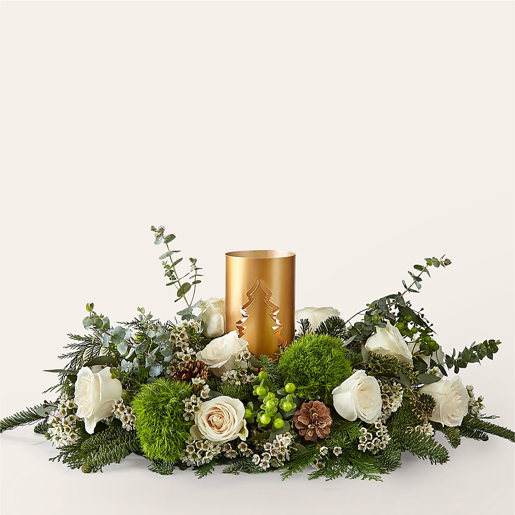 Chestnuts Roasting Centerpiece – THE CARRIAGE HOUSE FLORAL & GIFTS, Marlette MI