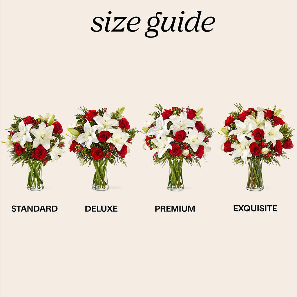 Sparkling Snowflakes Bouquet – THE CARRIAGE HOUSE FLORAL & GIFTS, Marlette MI
