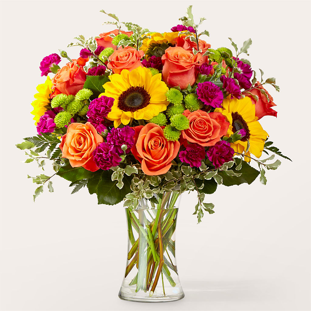 Warmth & Light Bouquet – THE CARRIAGE HOUSE FLORAL & GIFTS, Marlette MI