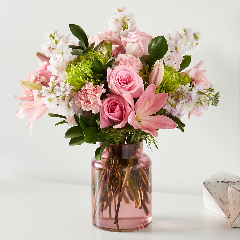 Pretty in Pink Bouquet – THE CARRIAGE HOUSE FLORAL & GIFTS, Marlette MI