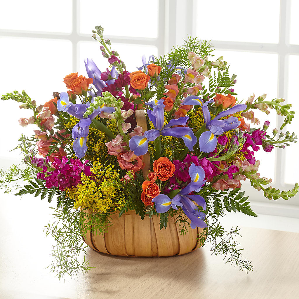 Garden of Life Basket – THE CARRIAGE HOUSE FLORAL & GIFTS, Marlette MI