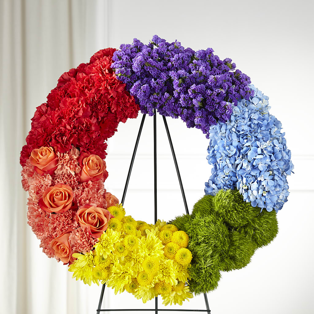Circle of Love Wreath – THE CARRIAGE HOUSE FLORAL & GIFTS, Marlette MI