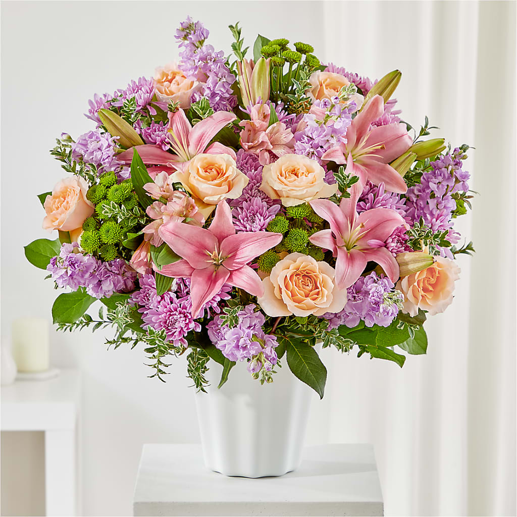 Supportive Embrace Tabletop Basket – THE CARRIAGE HOUSE FLORAL & GIFTS, Marlette MI