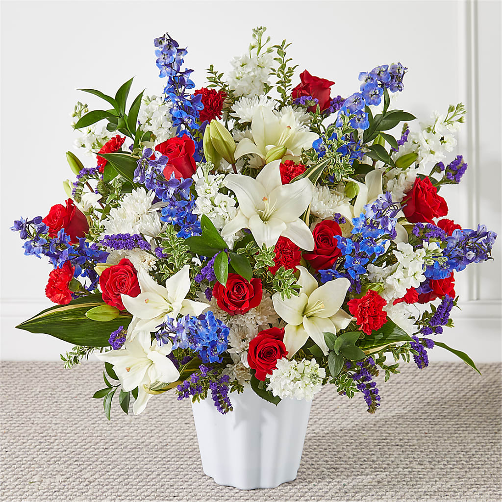 Consoled Floor Basket – THE CARRIAGE HOUSE FLORAL & GIFTS, Marlette MI