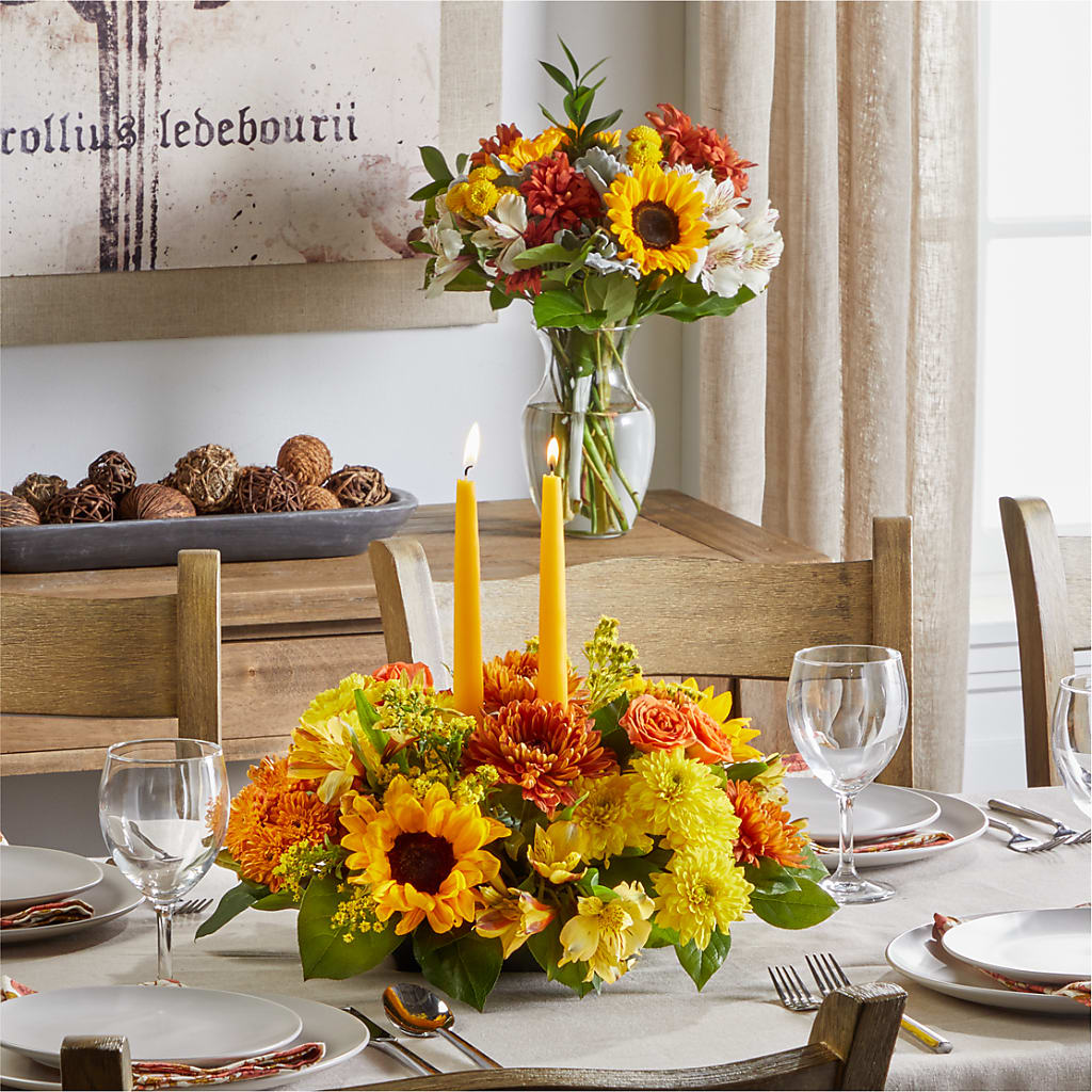 Golden Gathering Bundle – THE CARRIAGE HOUSE FLORAL & GIFTS, Marlette MI
