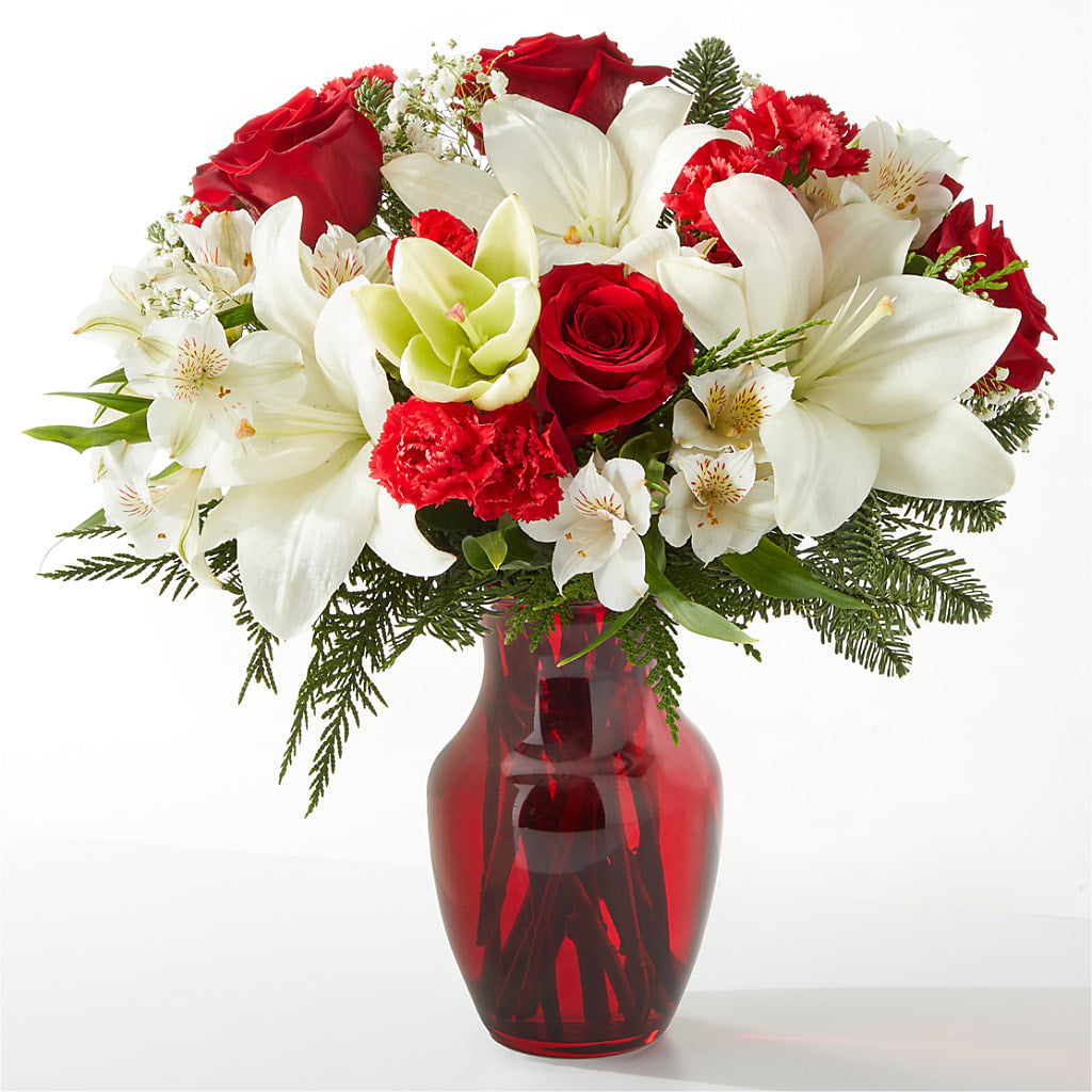 Holiday Season Bouquet – THE CARRIAGE HOUSE FLORAL & GIFTS, Marlette MI