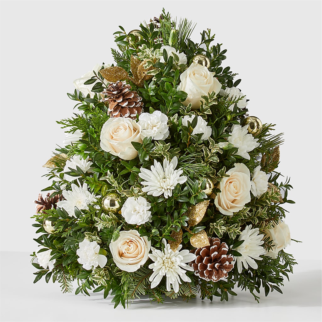 Snowed In Tree – THE CARRIAGE HOUSE FLORAL & GIFTS, Marlette MI