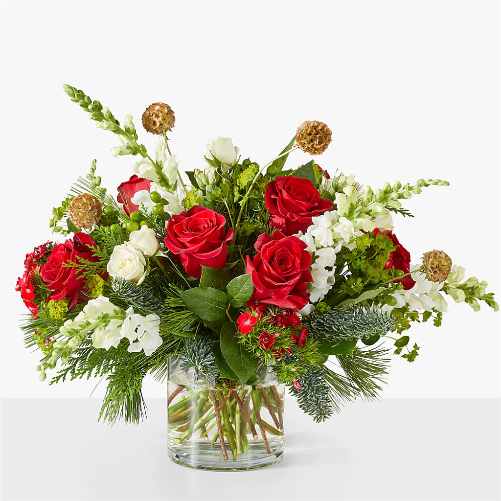 Deck the Halls Bouquet – THE CARRIAGE HOUSE FLORAL & GIFTS, Marlette MI