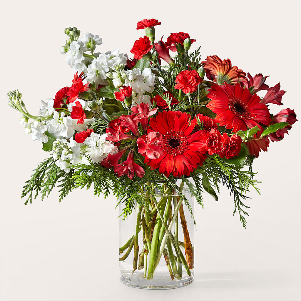 Holidaisy Bouquet – THE CARRIAGE HOUSE FLORAL & GIFTS, Marlette MI