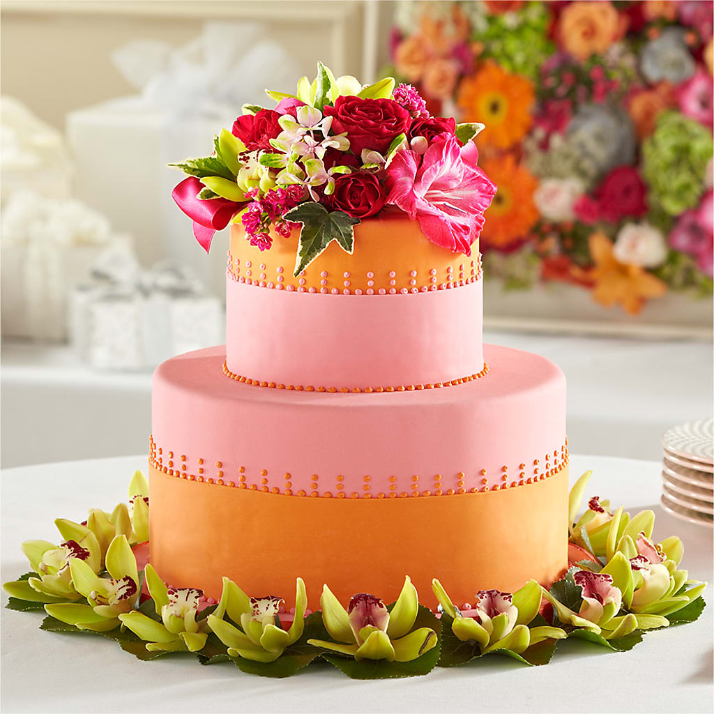 Sweet Citrus Cake Decor – THE CARRIAGE HOUSE FLORAL & GIFTS, Marlette MI