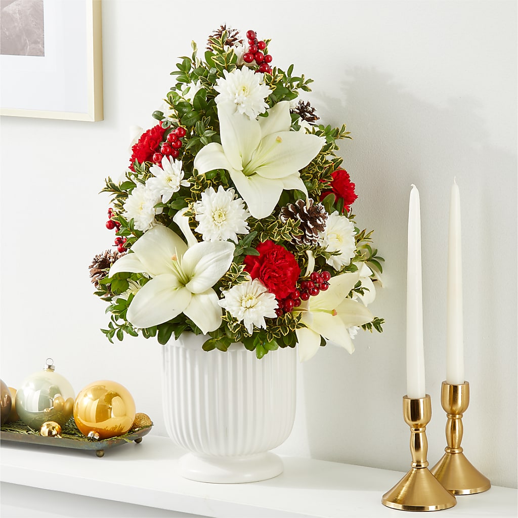 Festive Moments Tree – THE CARRIAGE HOUSE FLORAL & GIFTS, Marlette MI