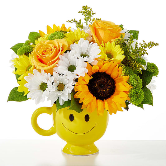 Be Happy Bouquet – THE CARRIAGE HOUSE FLORAL & GIFTS, Marlette MI