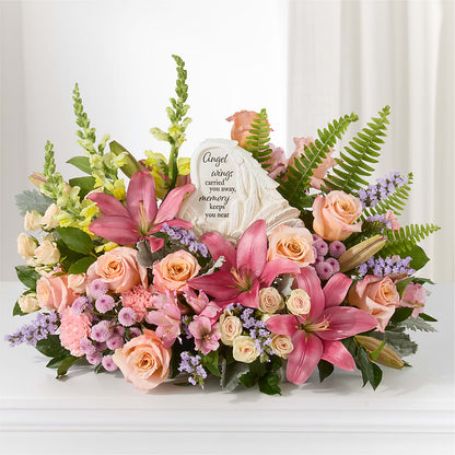 Gentle Light Arrangement – THE CARRIAGE HOUSE FLORAL & GIFTS, Marlette MI