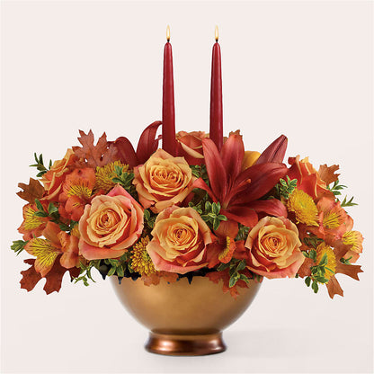 Harvest Table Centerpiece – THE CARRIAGE HOUSE FLORAL & GIFTS, Marlette MI