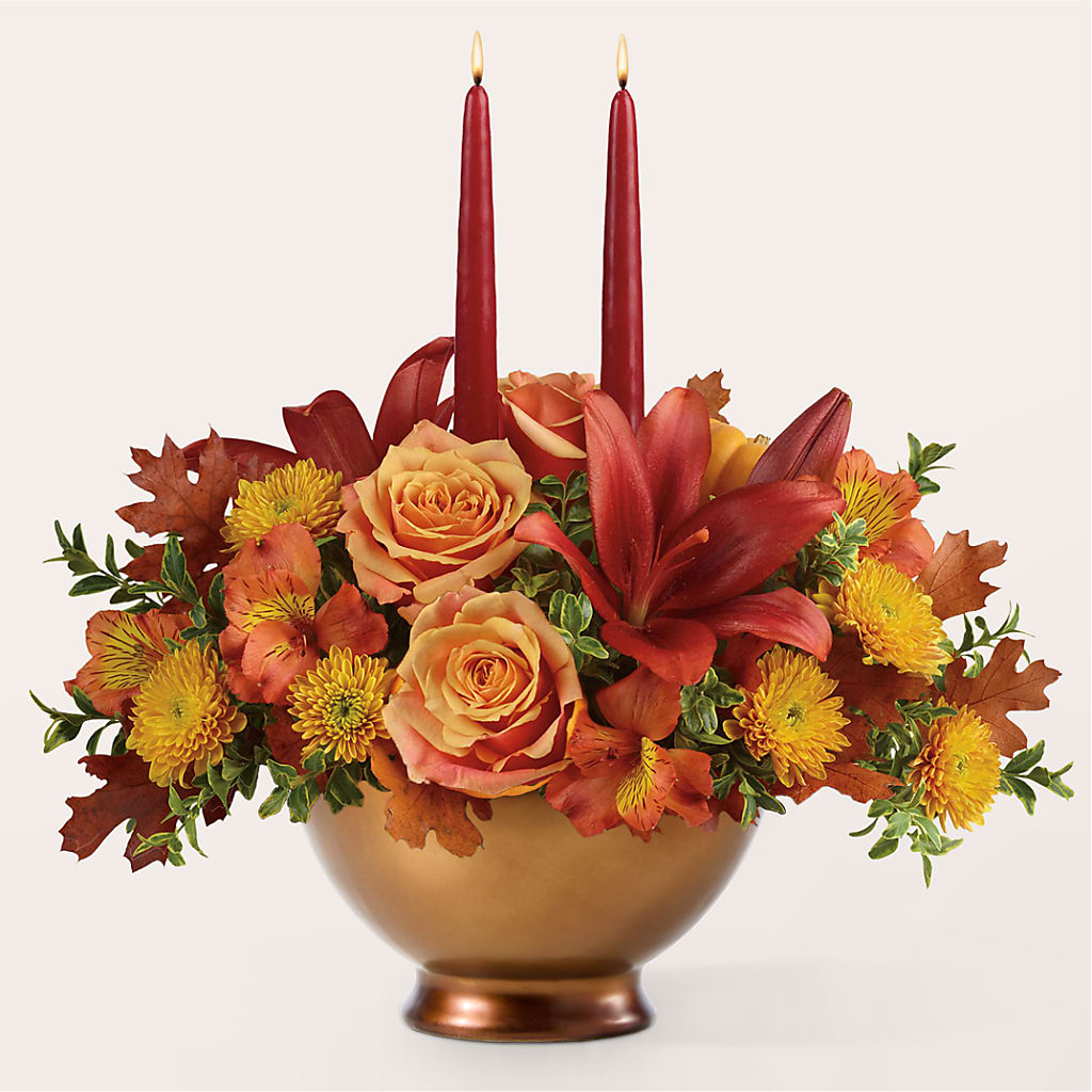 Harvest Table Centerpiece – THE CARRIAGE HOUSE FLORAL & GIFTS, Marlette MI