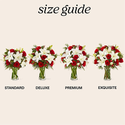 Sparkling Snowflakes Bouquet – THE CARRIAGE HOUSE FLORAL & GIFTS, Marlette MI