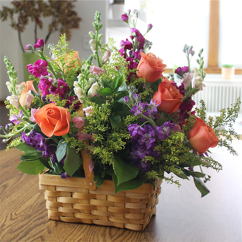 Garden of Life Basket – THE CARRIAGE HOUSE FLORAL & GIFTS, Marlette MI