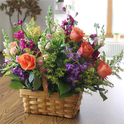 Garden of Life Basket – THE CARRIAGE HOUSE FLORAL & GIFTS, Marlette MI