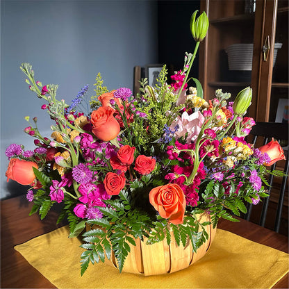 Garden of Life Basket – THE CARRIAGE HOUSE FLORAL & GIFTS, Marlette MI