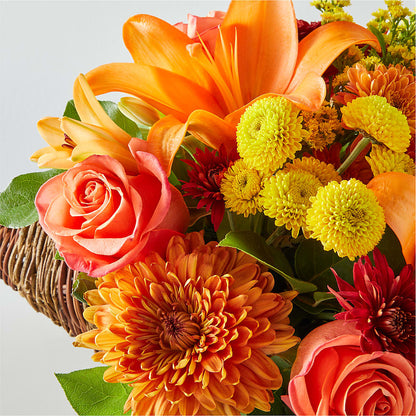 Bouquet of Blessings Cornucopia – THE CARRIAGE HOUSE FLORAL & GIFTS, Marlette MI