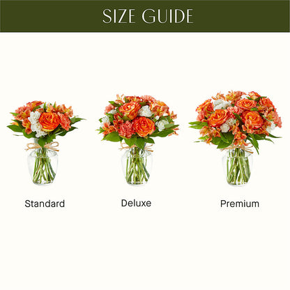 Apricot Glow Bouquet – THE CARRIAGE HOUSE FLORAL & GIFTS, Marlette MI