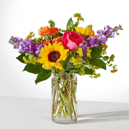 Vibrant Greetings Bouquet – THE CARRIAGE HOUSE FLORAL & GIFTS, Marlette MI
