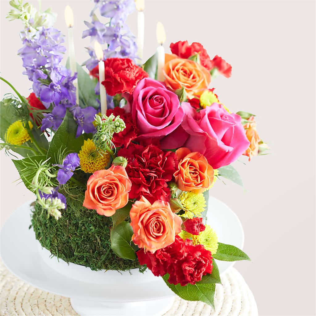 Best Year Yet Floral Cake – THE CARRIAGE HOUSE FLORAL & GIFTS, Marlette MI