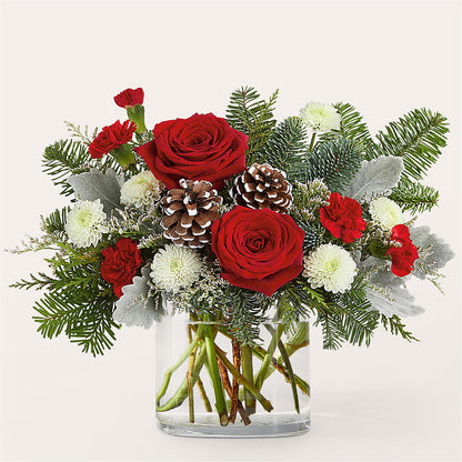 Yule Cheer Bouquet – THE CARRIAGE HOUSE FLORAL & GIFTS, Marlette MI